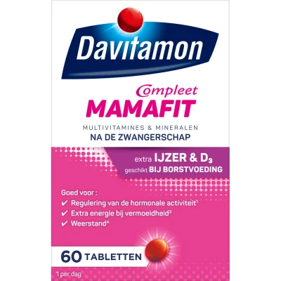 Afbeelding van Gratis Verzending: 4x Davitamon Compleet Mama Fit 60 tabletten