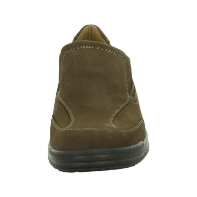 Afbeelding van Jomos Instappers, Heren, Maat: 43, Choco Veloursleer