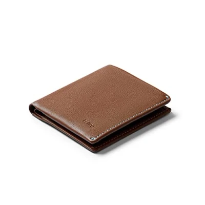 Afbeelding van Bellroy Note Sleeve, dunne lederen portemonnee, RFID edities beschikbaar (max. 11 pasjes en biljetten) Hazelnut