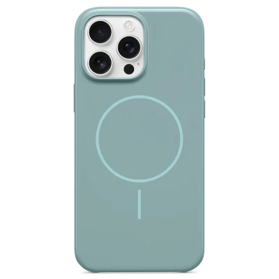 Afbeelding van Beats case voor iPhone 16 Pro Max MagSafe, krasbestendige beschermingscase, dun en licht, voering van microvezel diepzeeblauw
