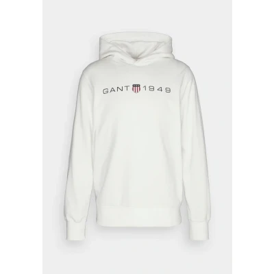 Afbeelding van GANT Printed Graphic Sweater, Heren, Maat: Medium, Eggshell