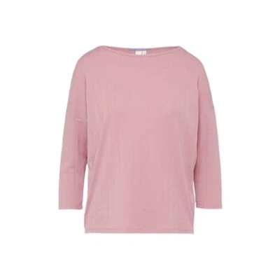 Afbeelding van QS Loose FIT MIT Dreiviertelarm Longsleeve, Dames, Maat: Small, Altrosa