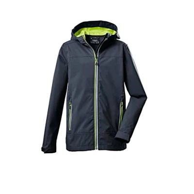 Afbeelding van Killtec KOS 218 Unisex Softshelljas voor kinderen, Maat: 164, Dunkelnavy