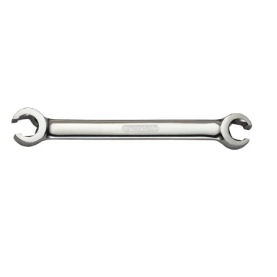Afbeelding van KS Tools, Spanner, Dubbele ringsleutel met open einde. schuin. 10x11mm (11 mm)