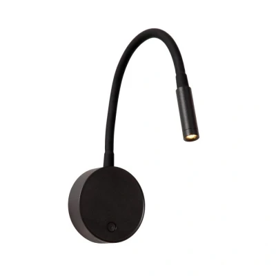 Afbeelding van Premium By Lucide Asja Oplaadbare Wandlamp Ø 8,5 X 42,1 Cm 3W Dimbare LED Incl. Zwart En Goud