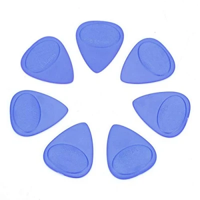 Afbeelding van Gitarre Plektrum, 10 St¨¹cke ABS Gitarren Plektren Picks Musikinstrument Zubeh?r (0,46 mm 1 Dicke)( Blau)