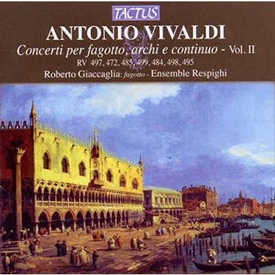 Afbeelding van Ensemble Respighi Concerti Per Fagotto, Archi E Conti (CD)