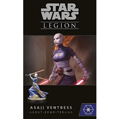 Afbeelding van Atomic Mass Games, Star Wars: Legion Asajj Ventress, Agent Expansion, Tafelblad, 2 Spelers, Leeftijd 14+, 120 180 minuten, Duits