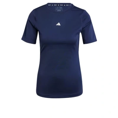 Afbeelding van adidas Performance Techfit Trainings TEE Sport Tshirt, Dames, Maat: Large, Legend ink
