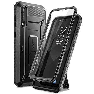 Afbeelding van SUPCASE Samsung Galaxy A50 Case Hoesje met Schermbeschermer [Unicorn Beetle Pro] Beschermhoes 360 graden voor 2019, Zwart