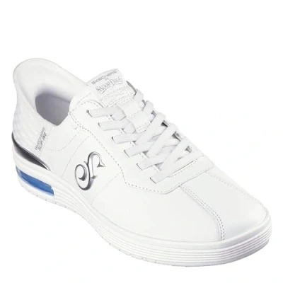 Afbeelding van Skechers Heren Handsfree Slip ins x Snoop Dogg Doggy AIR Sneaker, Wit leer, 8.5 UK, leder, 42.5 EU