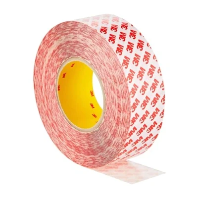 Afbeelding van Dpm tapes Dubbelzijdig GPT PET plakband: sterke hechting, hechtkracht op moeilijke oppervlakken. Dikte 0,21 mm, bestand tot 150 C, met UV bestendigheid ex 9088 (50 mm x 50 m)