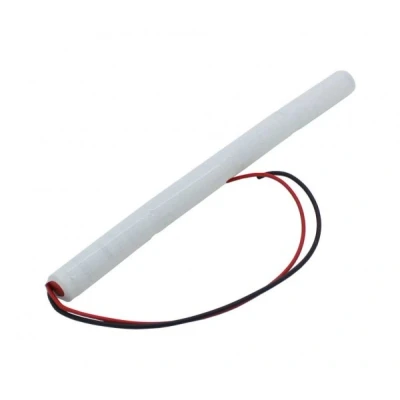Afbeelding van Noodverlichting batterij NiMH 4.8V 1100mAh L1x4 Mignon AA met 200mm kabel vervangt sap aan één kant