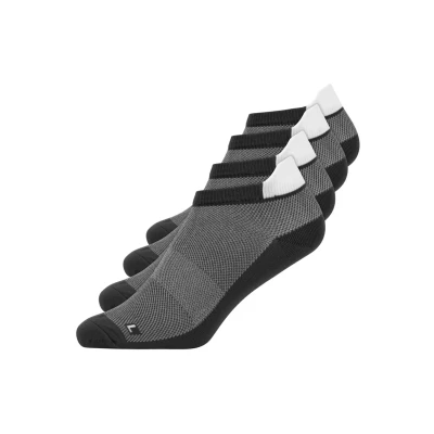Afbeelding van Snocks 4 PACK Running LOW Enkelsokken, Maat: 39 42, Grau
