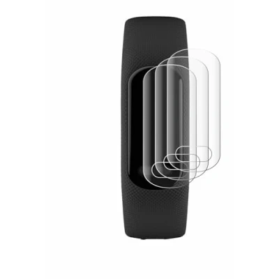 Afbeelding van Savvies (4 Stuks) Full Screen Scherm Beschermfolie voor Garmin Vivosmart 5 Cover Protector 3D Curved [Edge to Edge, Ultra Clear, Scratch Proof]