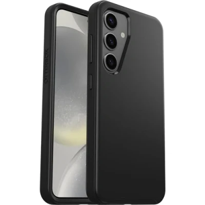 Afbeelding van Samsung Galaxy S24 Hoesje Kunststof OtterBox Hardcase/Backcover Zwart Telefoonhoesje Shockproof/Valbescherming