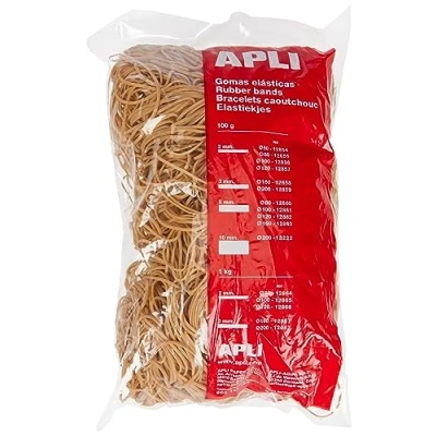 Afbeelding van Elastische banden Apli 100 x 2 mm