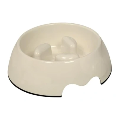 Afbeelding van Nobby eetbak slow down bowl 750 ml creme 22 x 7,5 cm