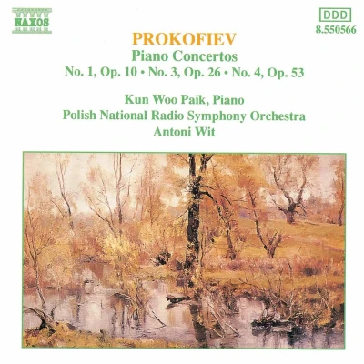 Afbeelding van Kun Woo Paik, Polish National Radio Symphony Orchestra &amp; Antoni Wit Prokofiev: Piano Concertos Nos. 1, 3 and 4 (CD)