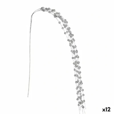 Afbeelding van Krist+ Tak 140 Cm Ballen Zilverkleurig (12 Stuks)