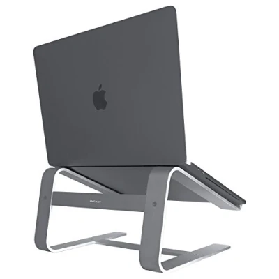 Afbeelding van Macally Aluminium Macbook/Laptop Stand space gray ASTANDSG