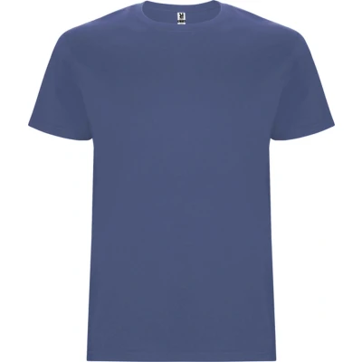 Afbeelding van T shirt unisex met korte mouwen &#039;Stafford&#039; Denimblauw S