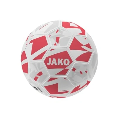 Afbeelding van JAKO Trainingsbal Contrast, wit/koraal, 4