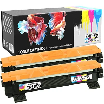 Afbeelding van Prestige Cartridge TN 1050 Compatibele Toner voor Brother HL 1200 1112 1110 DCP 1512 1510 1610 1610W MFC 1810 1910 (2 Zwart)