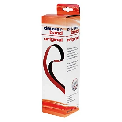 Afbeelding van Deuser Band Light, schwarz/rot