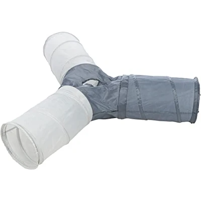 Afbeelding van Trixie Speeltunnel 3 Weg Kat En Kleine Pups Assorti 3X50X22X22 CM