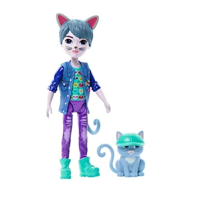Afbeelding van Enchantimals Chic Feestje Cole Cat Pop