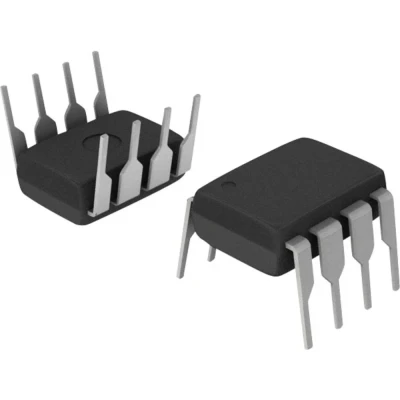 Afbeelding van Broadcom Optocoupler fototransistor HCPL 4100 000E DIP 8 Transistor DC