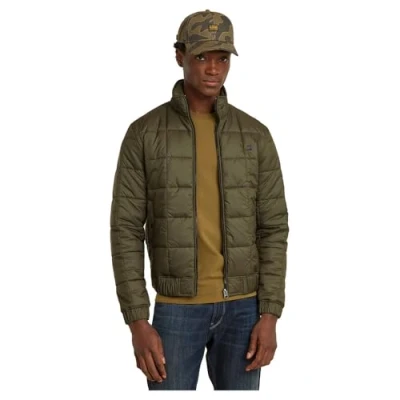 Afbeelding van G STAR Meefic Quilted Winterjas, Heren, Maat: Large, Shadow olive