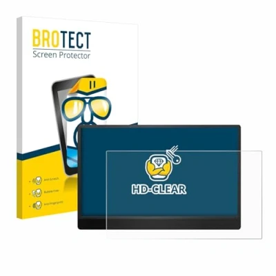Afbeelding van BROTECT Screenprotector voor MSI Pro MP161 E2 Folie Beschermfolie transparant