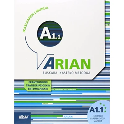 Afbeelding van Arian a1.1 ikaslearen liburua: (Erantzunak eta transkripzioak + CD audioa)