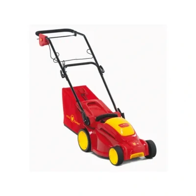 Afbeelding van Wolf Garten Elektromaaier A340e Grasmaaier 34 cm 30 l Rood Geel 1400 Watt