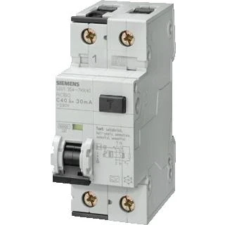 Afbeelding van Siemens aardlekautomaat 1p b kar ac 230v 6a 50 hz breedte 2 mod diepte 70mm ip20 5su1354 6kk06