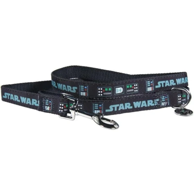 Afbeelding van Disney Hondenriem STAR WARS DARTH VADER 100cm x 2cm Maat M