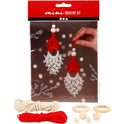 Afbeelding van Creativ Company Mini Kit Hanger Kerstkabouter