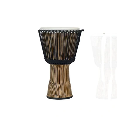 Afbeelding van Pearl PBJVR 10/698 Rope Tuned djembe Zebra Grass 10 inch