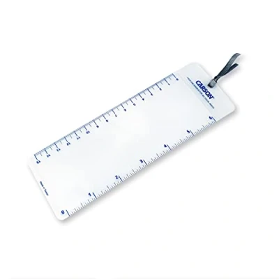 Afbeelding van Carson MagniMark 3 x fresnelloep met geïntegreerde liniaal (MM 22)
