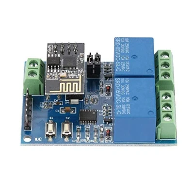 Afbeelding van 2 kanaals WiFi relais 5V ESP8266 Dual Channel relaismodule IOT Smart Home Phone APP Externe schakelaar