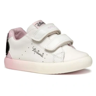 Afbeelding van Geox Babyschoenen voor kinderen, Maat: 27, White pink Leer/ synthetisch