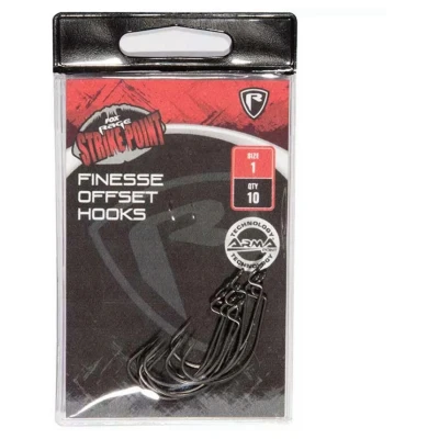 Afbeelding van Fox Rage SP Finesse Offset Hooks 1 (10 Stuks) Dropshothaken