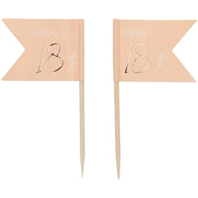 Afbeelding van Folat Prikkers Elegant Lush Blush 18 Jaar 36 stuks