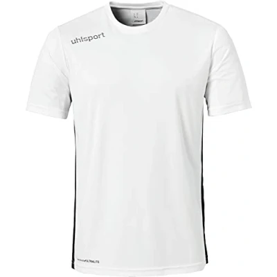 Afbeelding van Uhlsport Essential Sportshirt Maat 128 Unisex wit/zwart