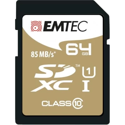 Afbeelding van Emtec flashgeheugens 64GB Class10 Gold +