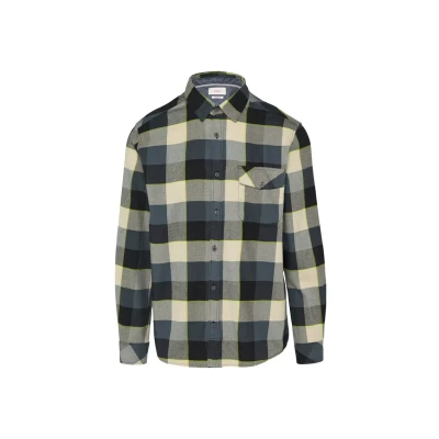 Afbeelding van s.Oliver Regular FIT Kariertes Overhemd, Heren, Maat: Large, Schiefergrau