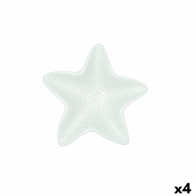 Afbeelding van Kom Quid Kaleido Groen Keramisch Ster 16 x 3,5 cm (4 Stuks)