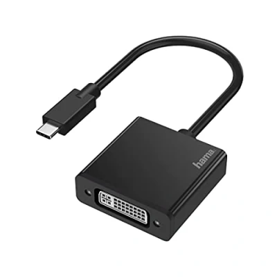 Afbeelding van Hama Video Adapter Usb C Stekker Dvi Aansluiting Ultra Hd 4K